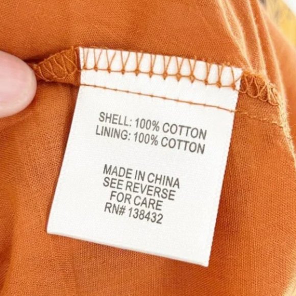 Modcloth Orange & Black Halloween Spooky Spider and Bat Print Cotton Dress NWT - Picture 11 of 12